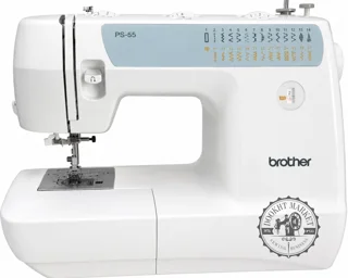 چرخ خیاطی خانگی برادر مدل ps-55 کار کرده
